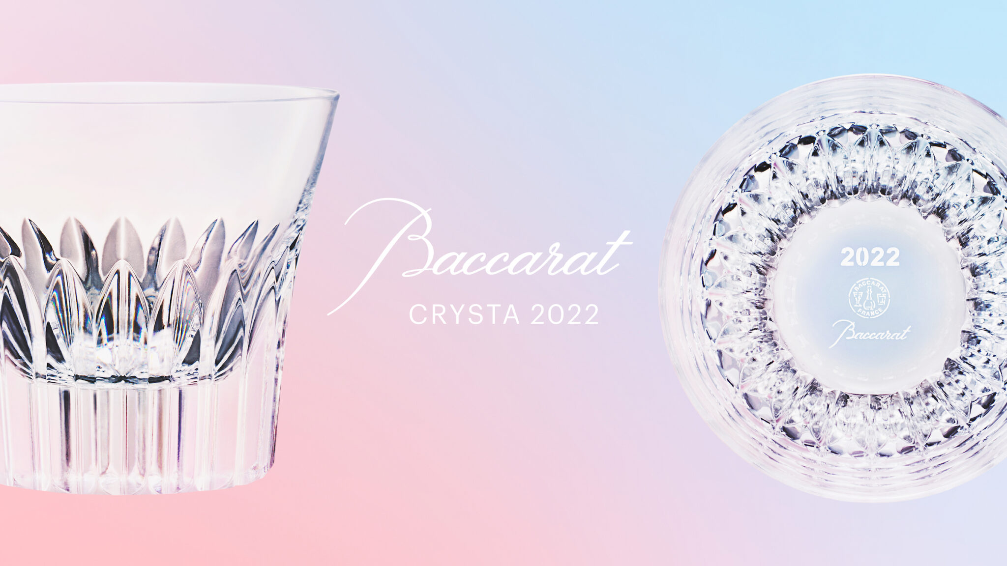 Baccarat CRISTA 2022 | o-flat inc.